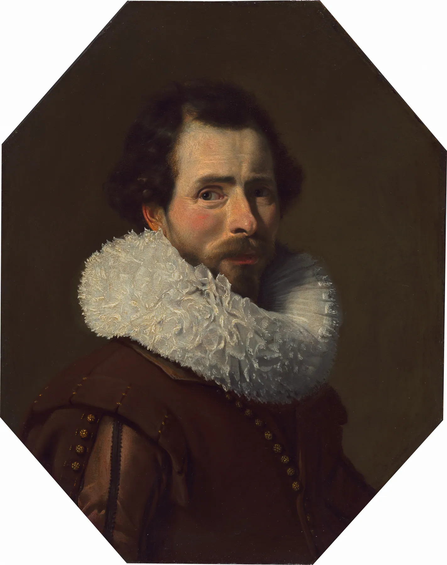 Retrato de un caballero con gola elaborada, de Thomas de Keyser