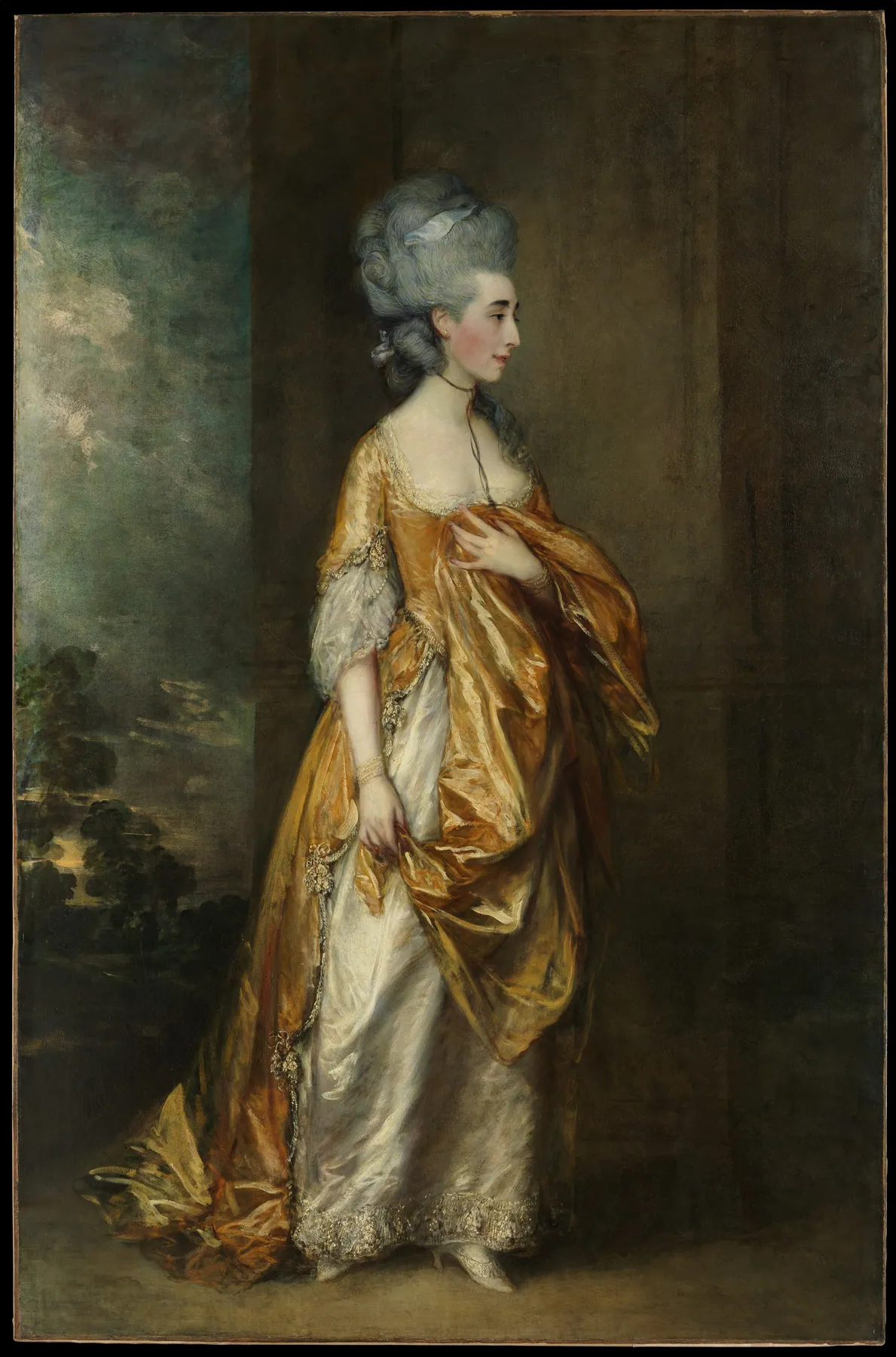 La señora Grace Dalrymple Elliott, de Thomas Gainsborough