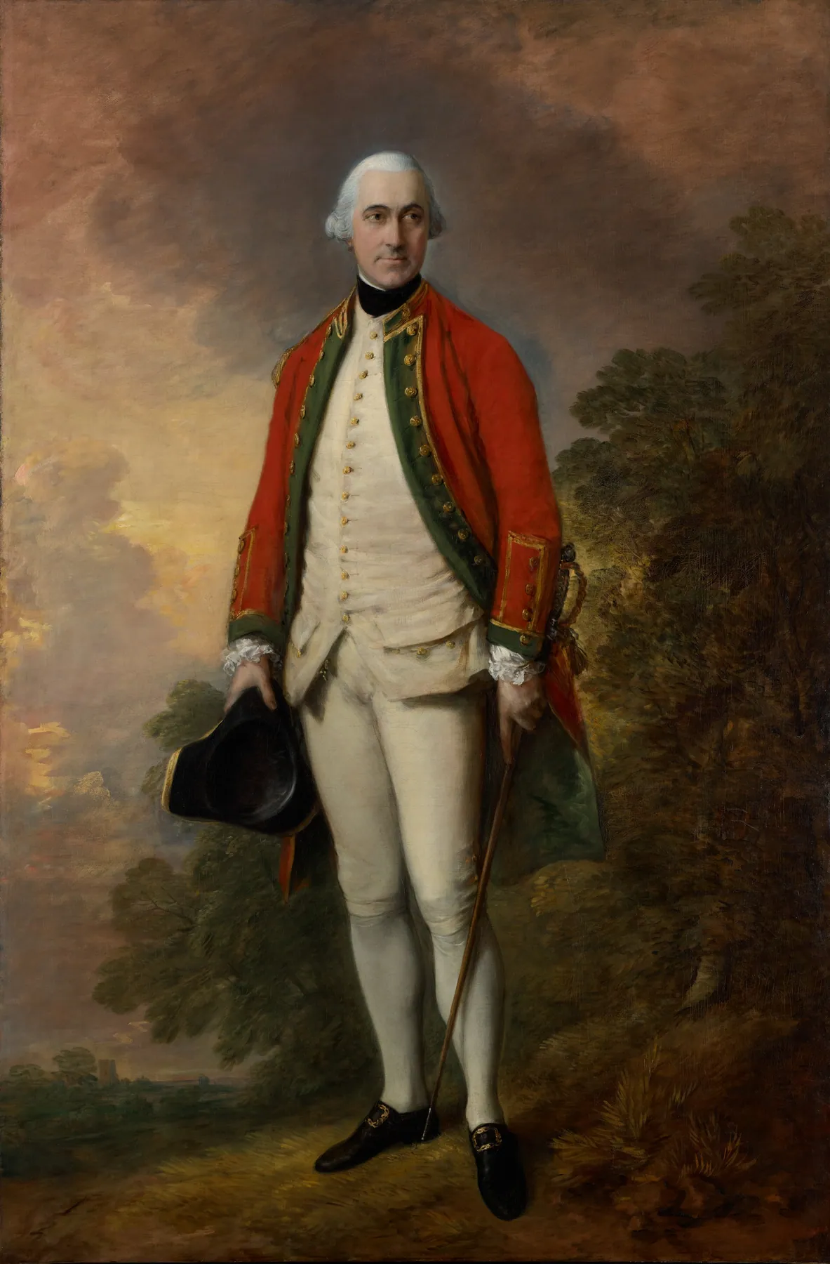 Retrato de George Pitt, primer barón Rivers, de Thomas Gainsborough