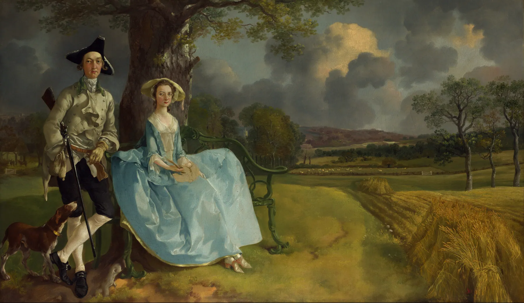 Sr. y Sra. Andrews, de Thomas Gainsborough