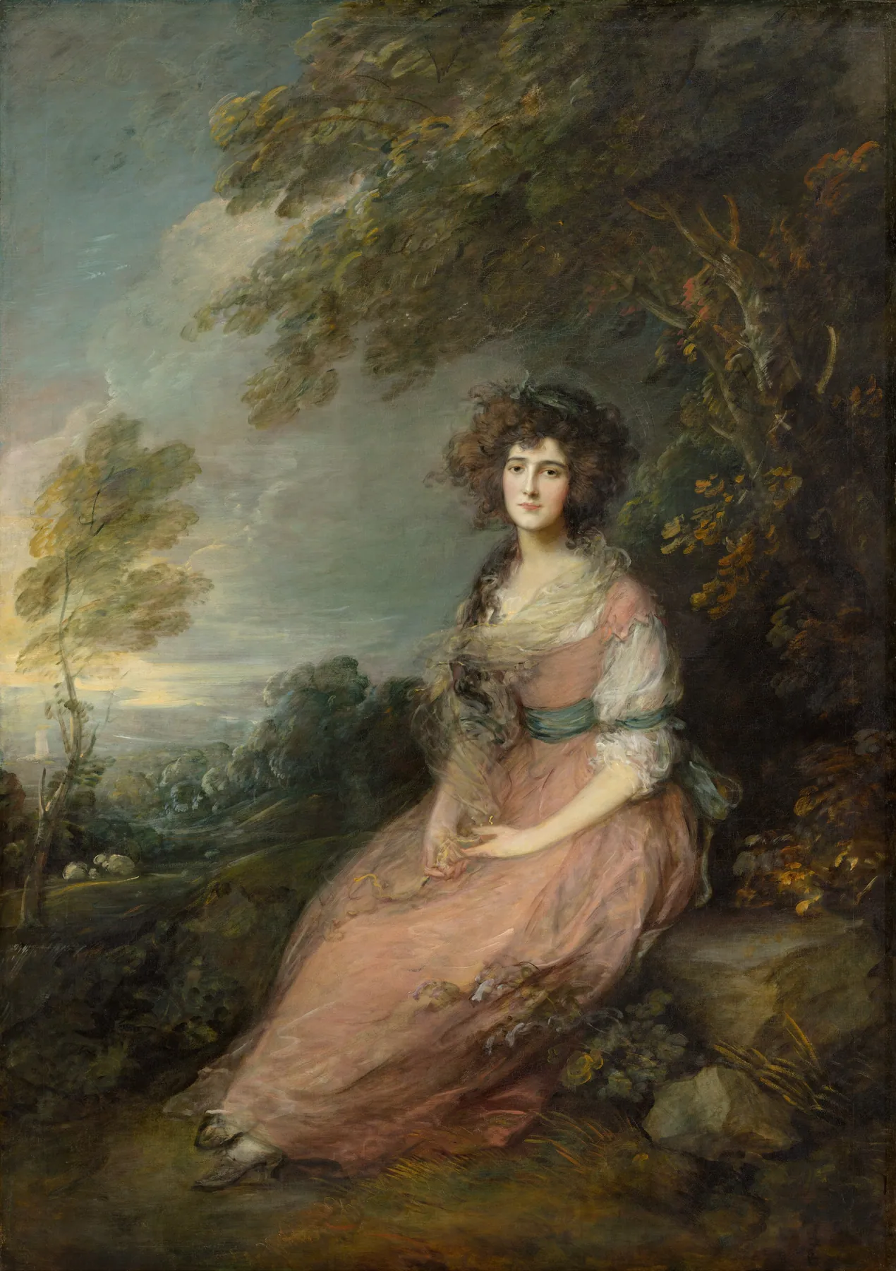 Sra. Richard Brinsley Sheridan, de Thomas Gainsborough