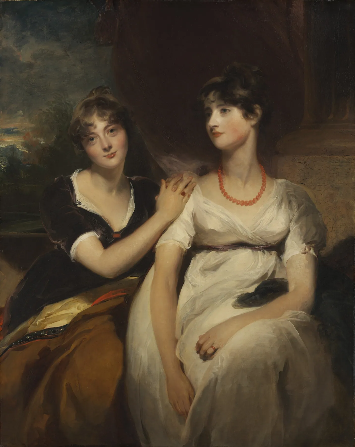 Retrato de Charlotte y Sarah Carteret-Hardy, de Thomas Lawrence