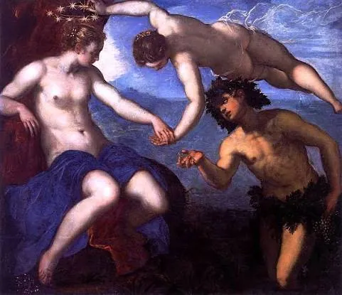 Baco y Ariadna coronados por Venus, de Tintoretto