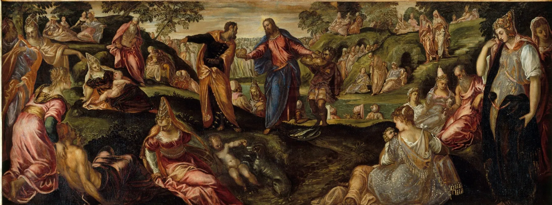 El milagro de los panes, de Tintoretto