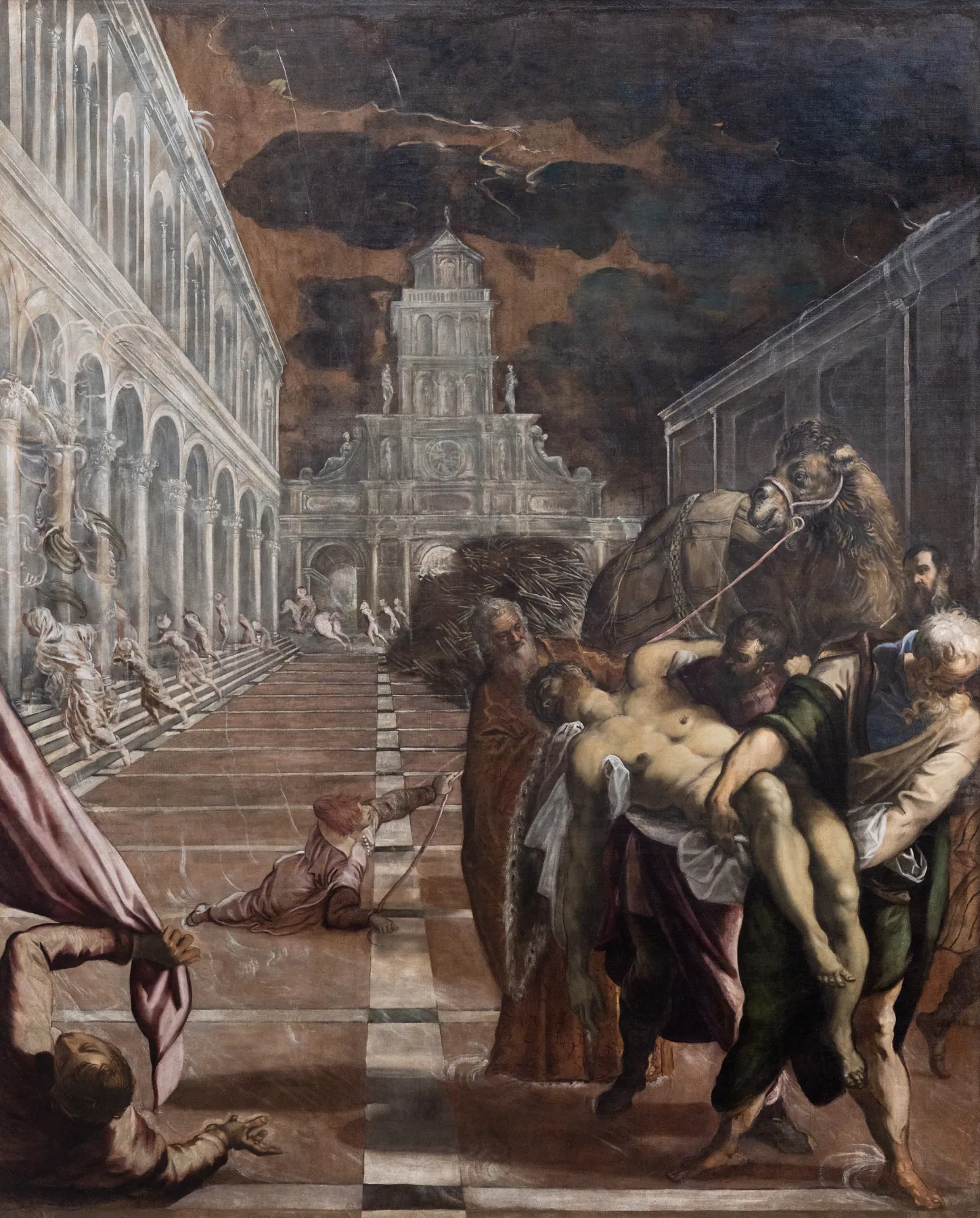 La traslación del cuerpo de San Marcos, de Tintoretto