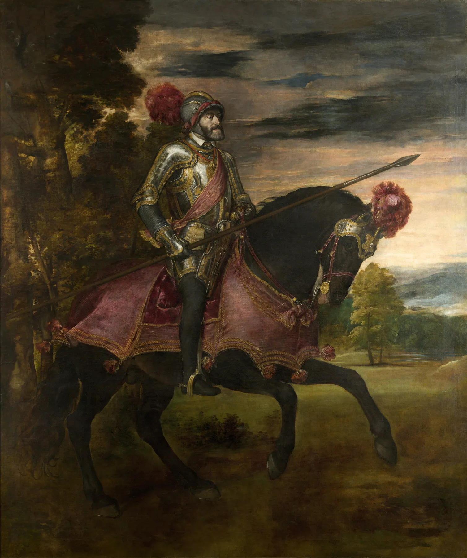 Carlos V en la batalla de Mühlberg, de Tiziano Vecellio