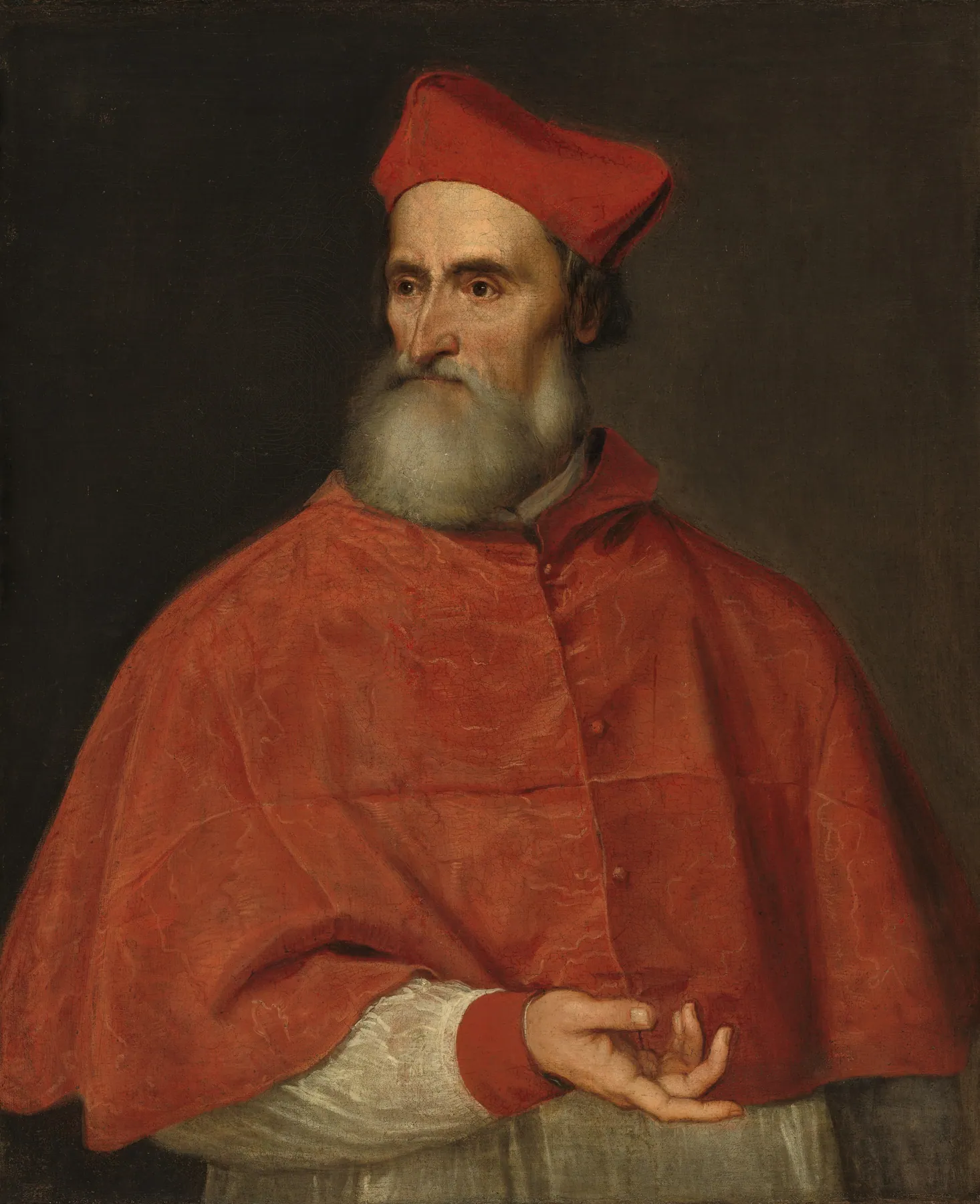El cardenal Pietro Bembo, de Tiziano Vecellio