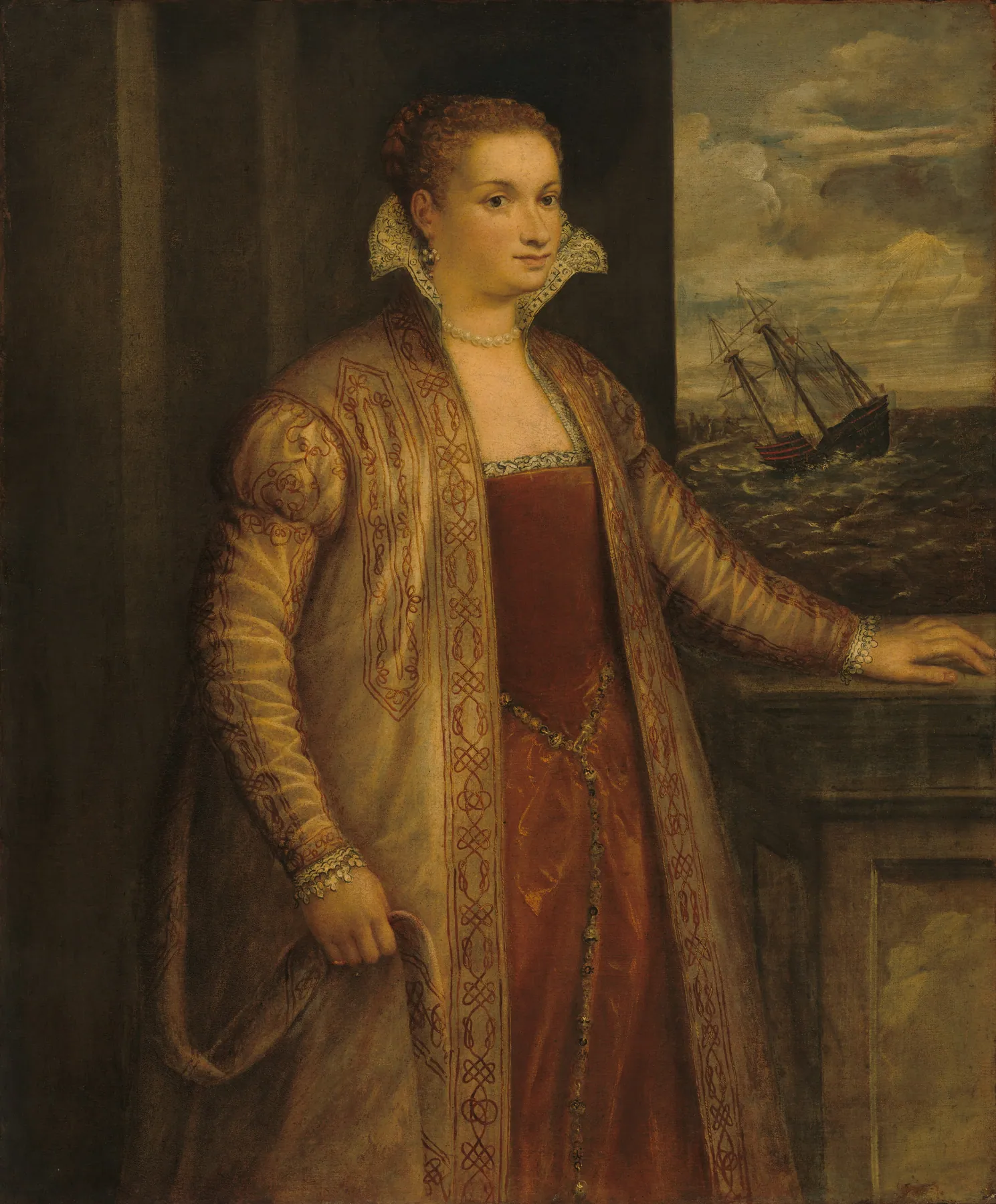 Emilia di Spilimbergo, de Tiziano Vecellio