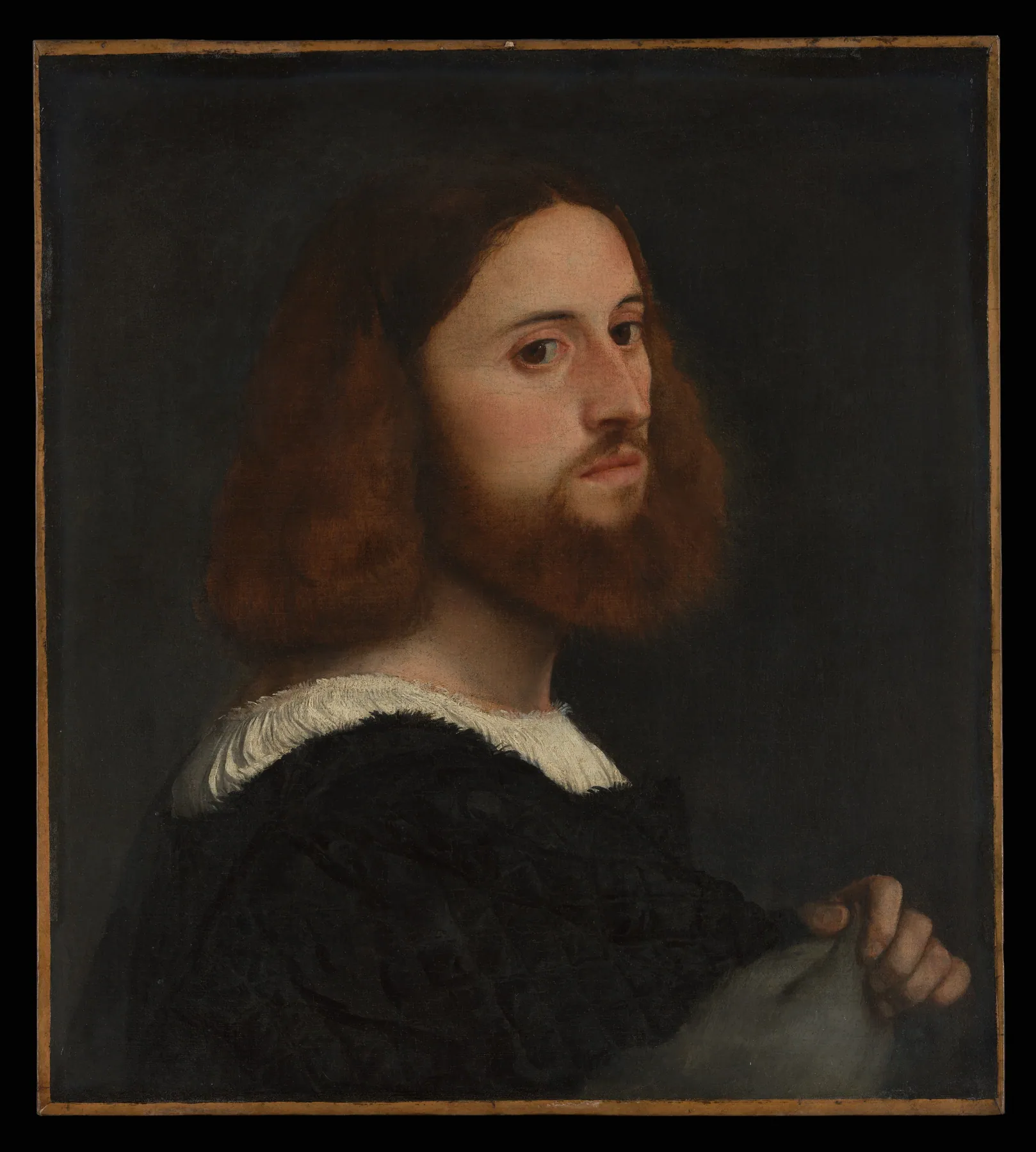 Retrato de un hombre, de Tiziano Vecellio