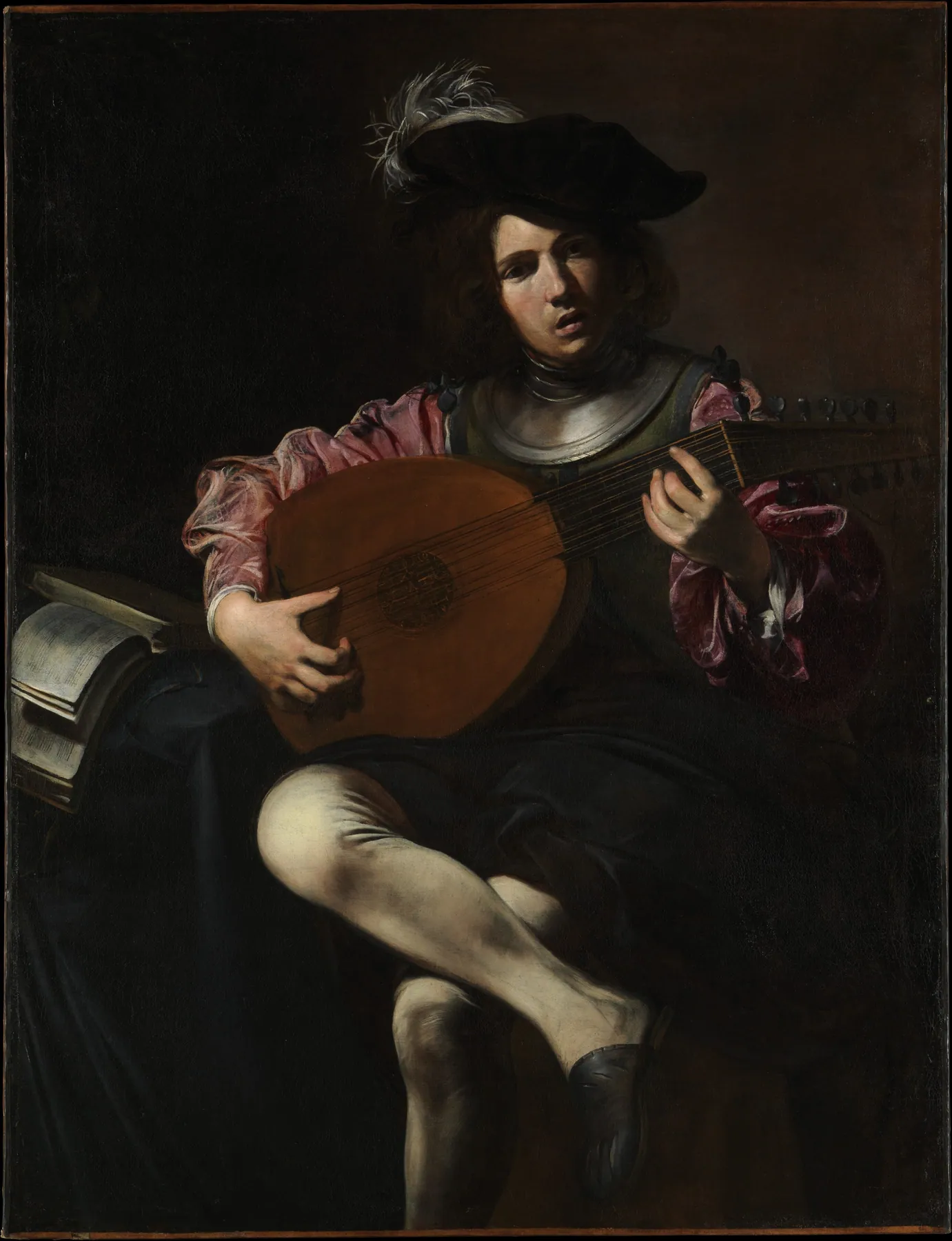 El laudista, de Valentin de Boulogne