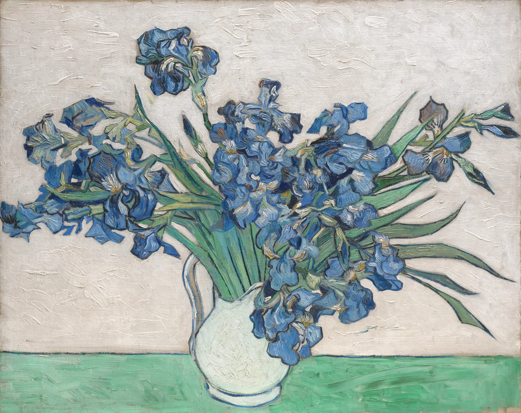 Lirios, de Vincent van Gogh