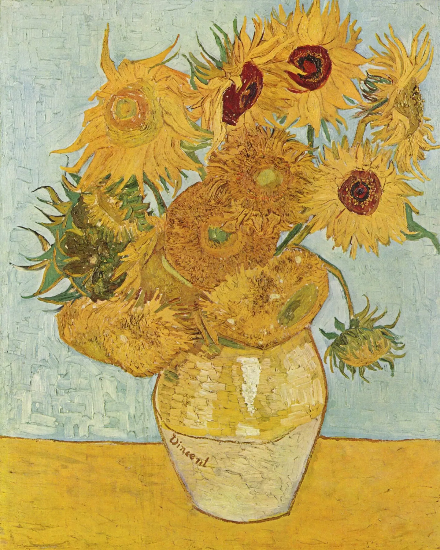 Los girasoles, de Vincent van Gogh
