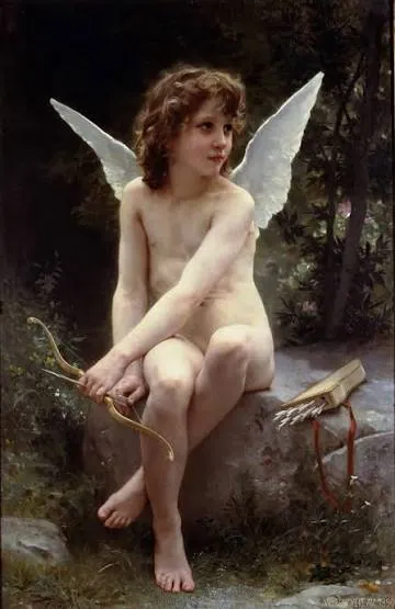 Amor al acecho, de William-Adolphe Bouguereau