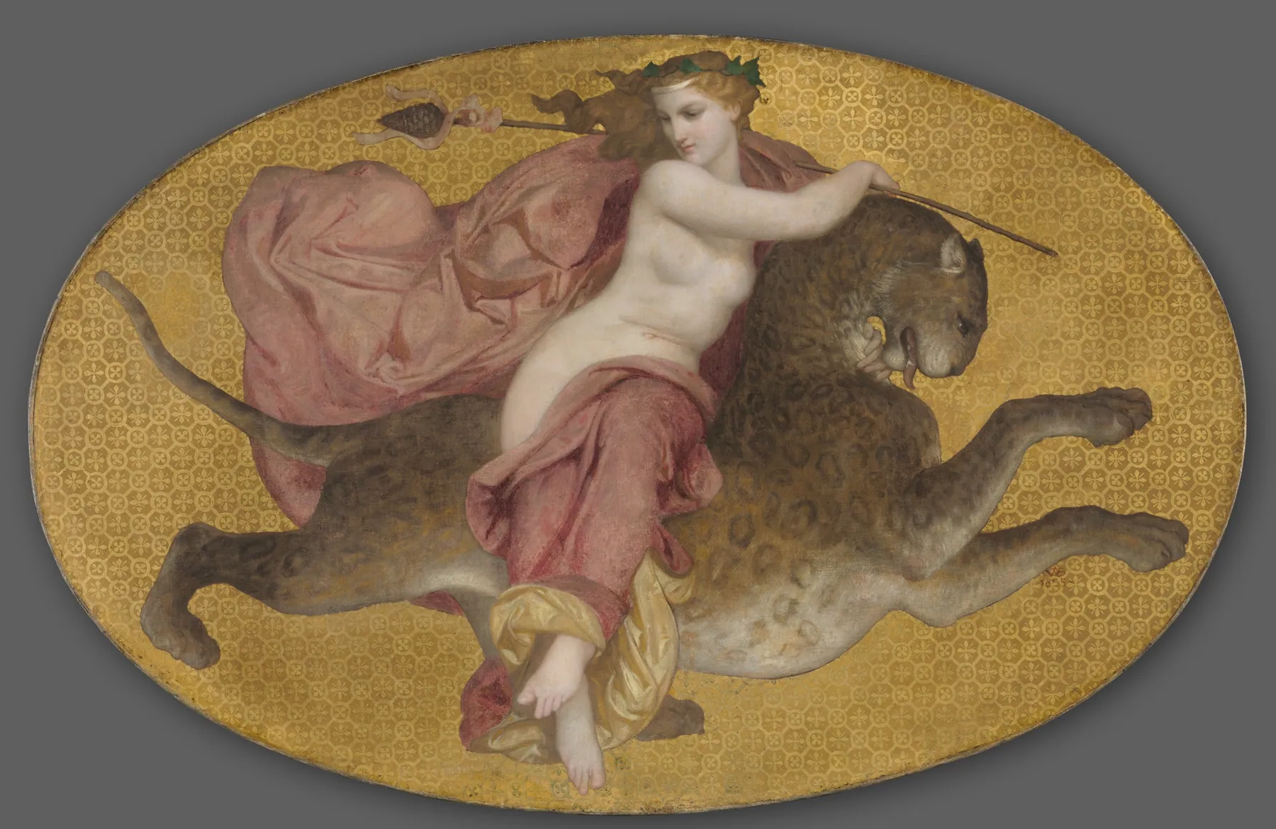 Bacante sobre una pantera, de William-Adolphe Bouguereau
