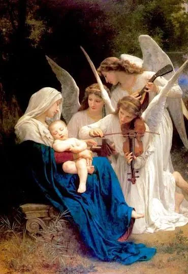 Canción de los ángeles, de William-Adolphe Bouguereau