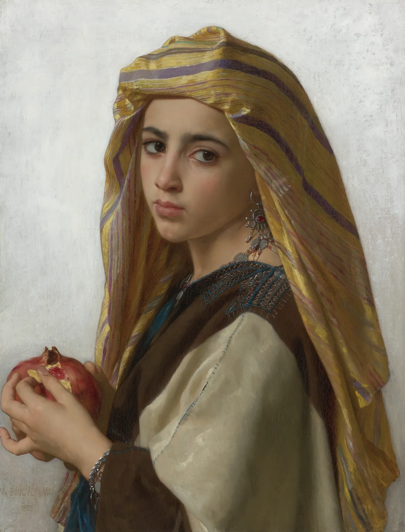 Chica con granada, de William-Adolphe Bouguereau