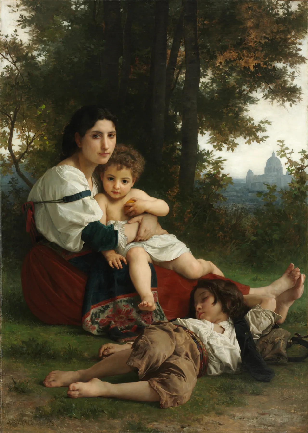 Descanso, de William-Adolphe Bouguereau