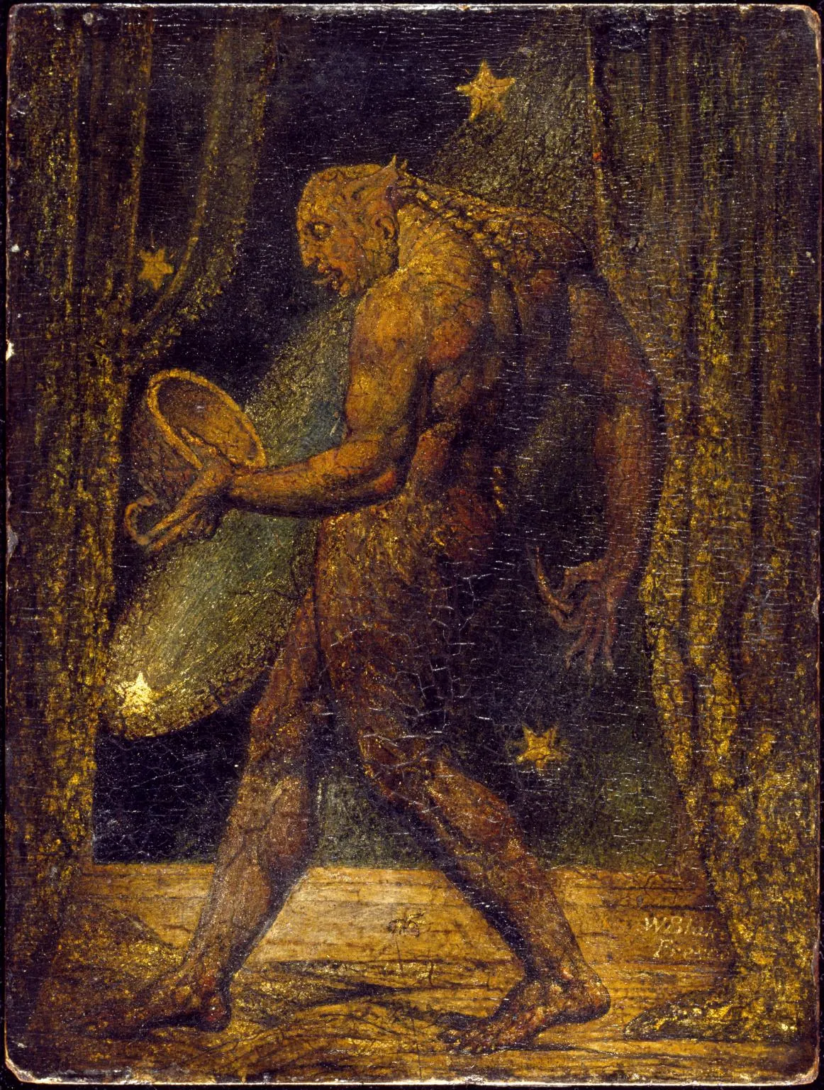 El fantasma de una pulga, de William Blake