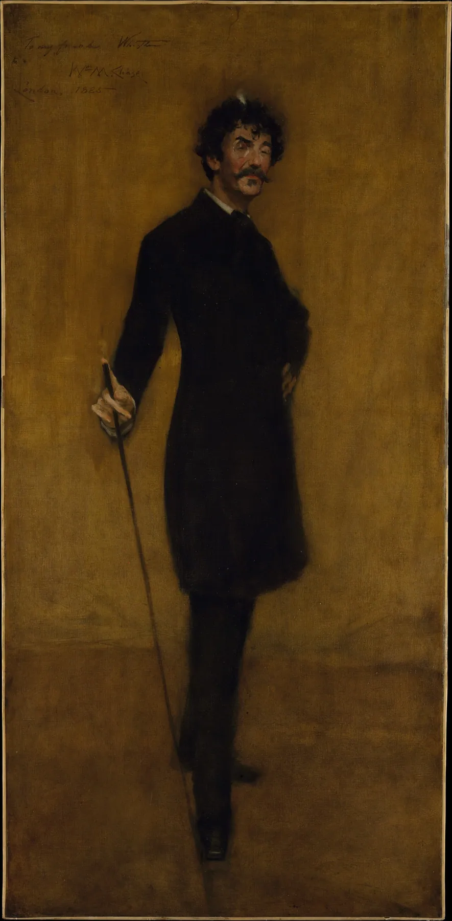 James Abbott McNeill Whistler, de William Merritt Chase