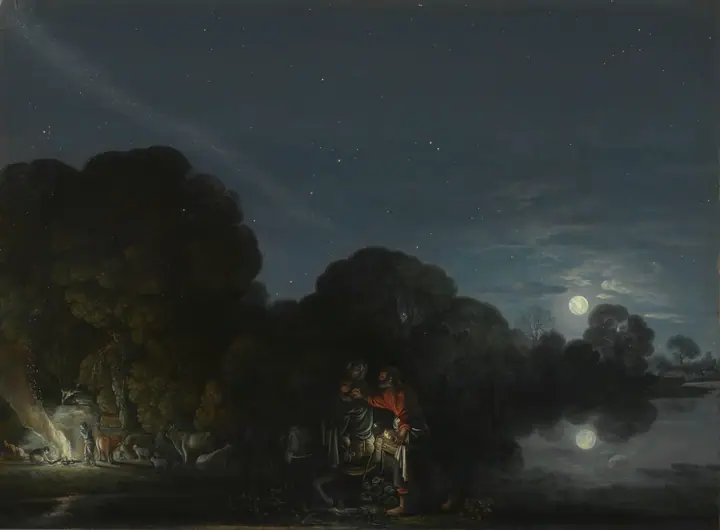 Huida a Egipto, Adam Elsheimer