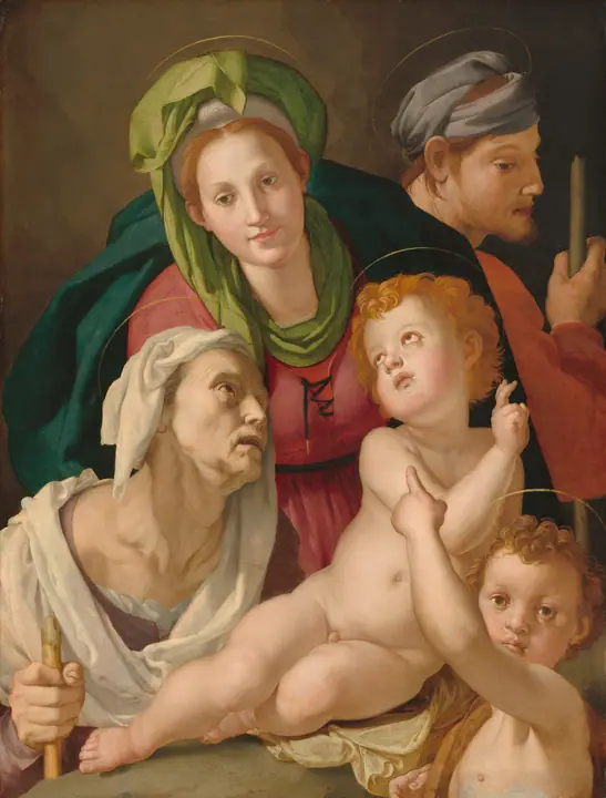 La Sagrada Familia, Agnolo Bronzino
