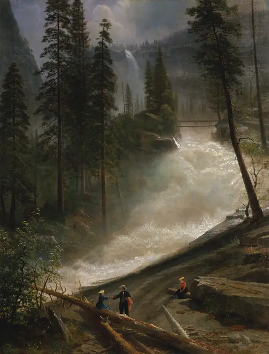 Cascadas de Nevada, Albert Bierstadt