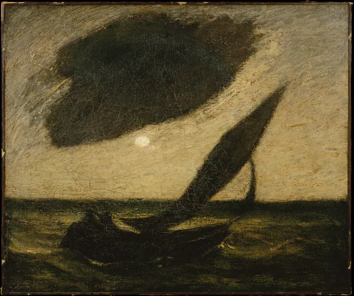 Bajo una nube, Albert Pinkham Ryder