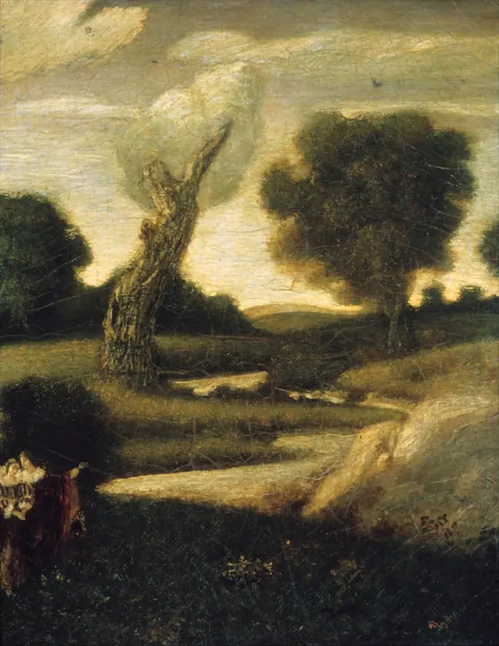 El bosque de Arden, Albert Pinkham Ryder