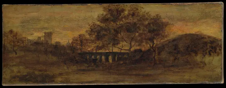 El puente, Albert Pinkham Ryder