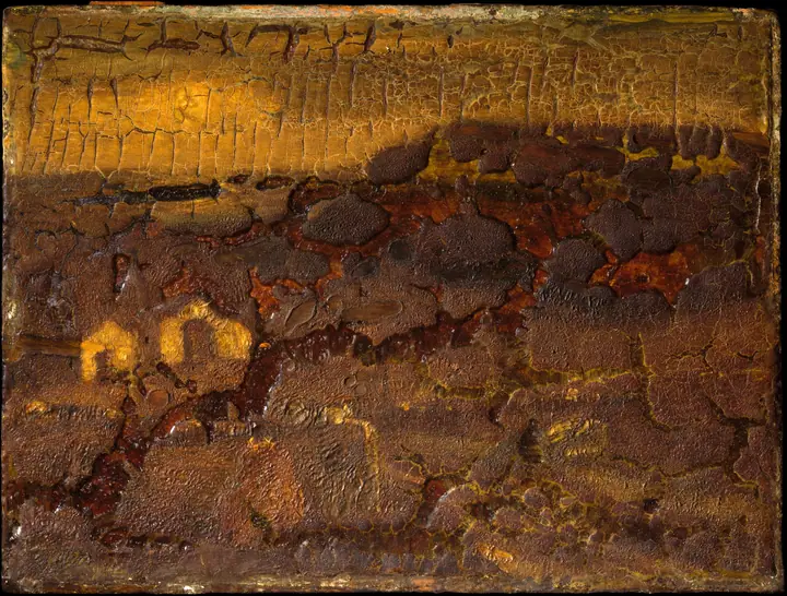 La hora del toque de queda, Albert Pinkham Ryder