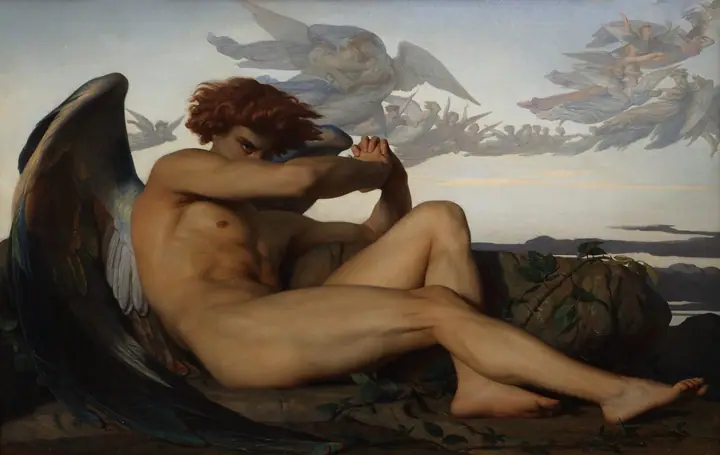El ángel caído, Alexandre Cabanel