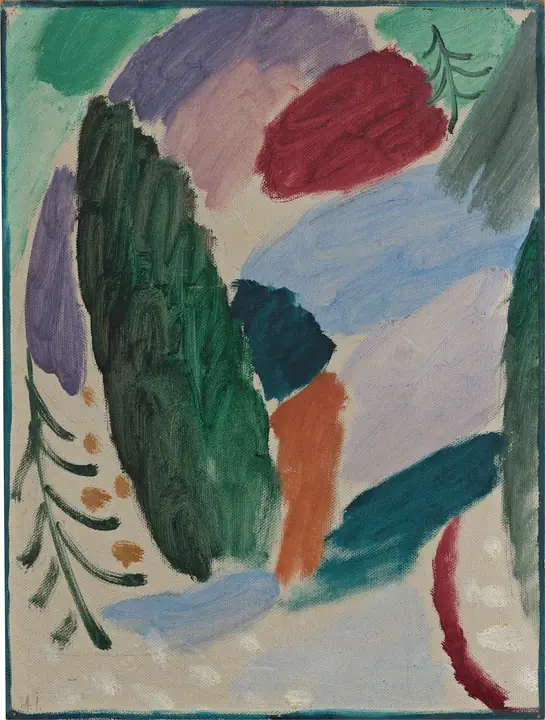 Día de helada, Alexej von Jawlensky