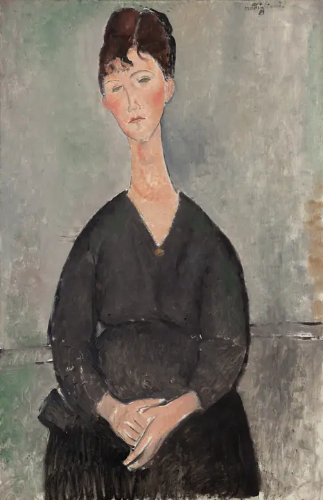 Cantante de café, Amedeo Modigliani