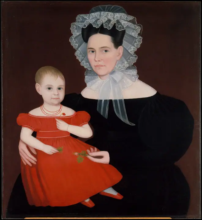 La señora Mayer y su hija, Ammi Phillips