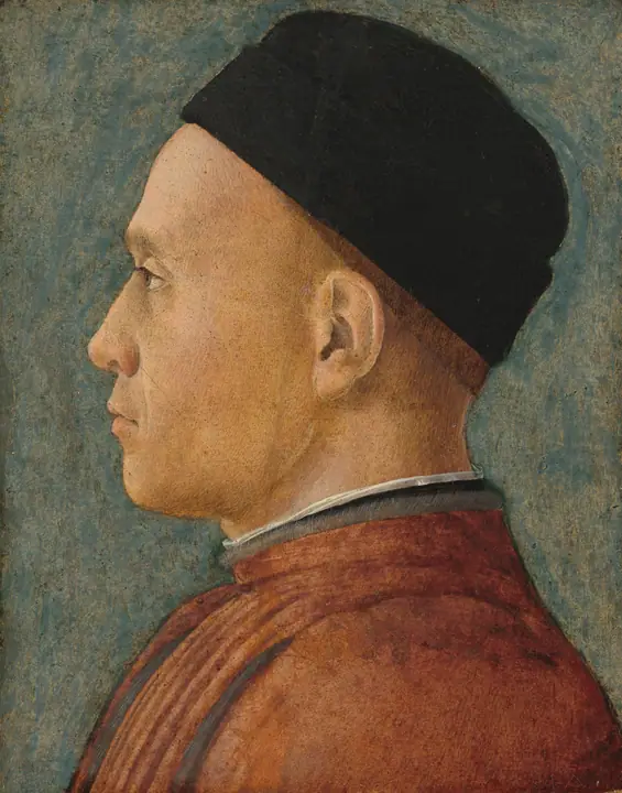 Retrato de un hombre, Andrea Mantegna