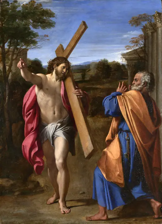 Domine, quo vadis, Annibale Carracci