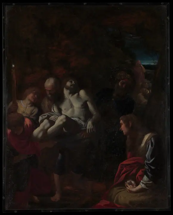 El entierro de Cristo, Annibale Carracci