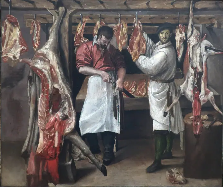 La carnicería, Annibale Carracci