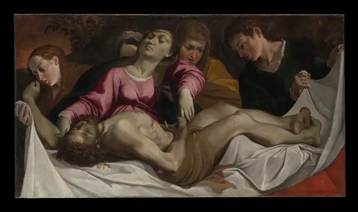La Lamentación, Annibale Carracci