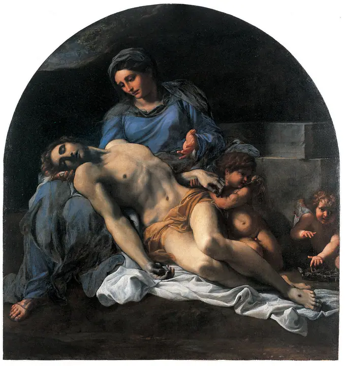 Piedad, Annibale Carracci