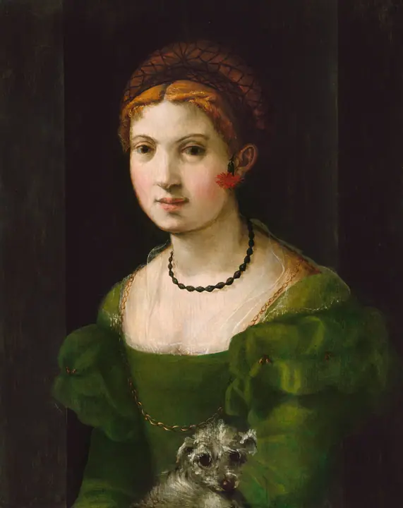 Retrato de una joven, Anónimo florentino del siglo XVI