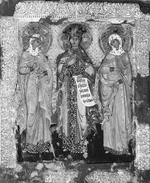 Tres santas, Anónimo ruso