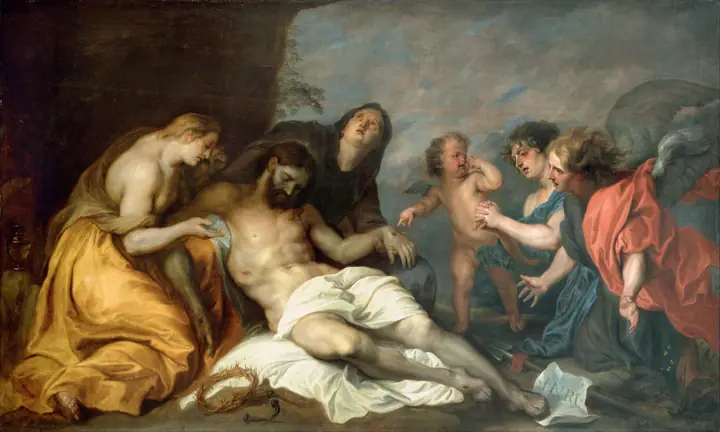 Los deudos de Cristo, Anthony van Dyck