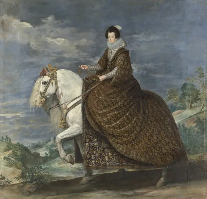 Retrato de Isabel de Borbón, Anthony van Dyck