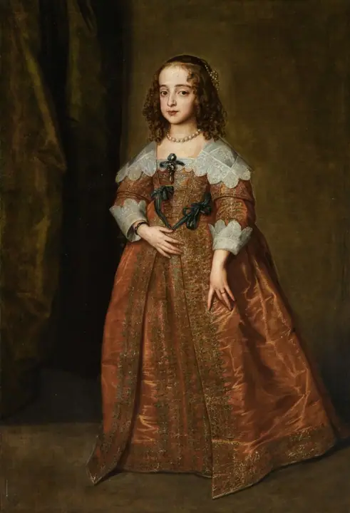 Retrato de la princesa María de Orange, Anthony van Dyck