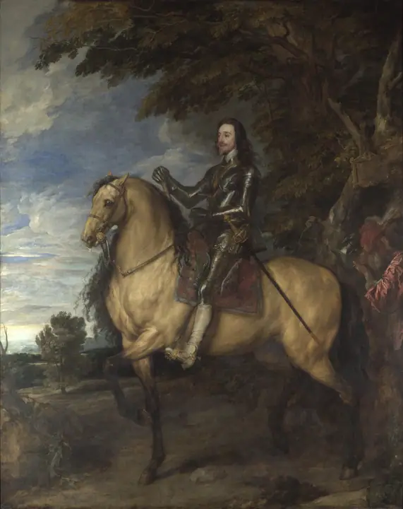Retrato ecuestre de Carlos I, Anthony van Dyck