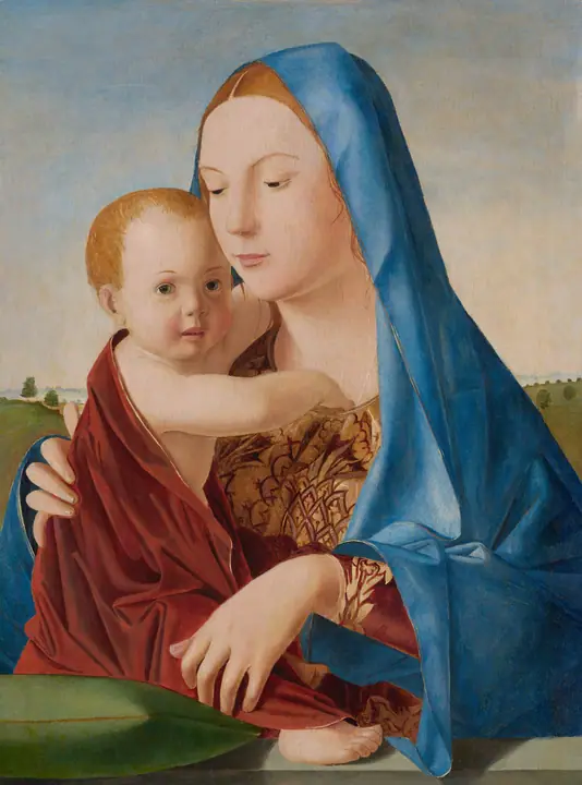 Virgen con el Niño, Antonello da Messina
