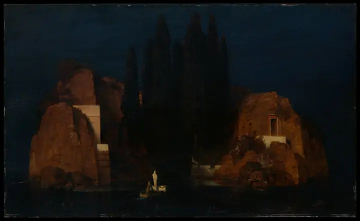 La isla de los muertos, Arnold Böcklin