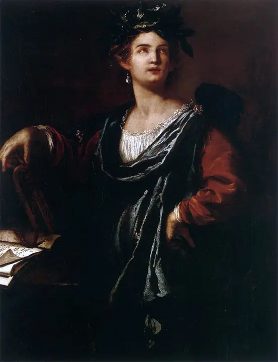 Clío, musa de la historia, Artemisia Gentileschi