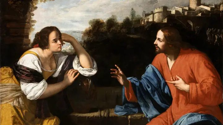 Cristo en el huerto, Artemisia Gentileschi